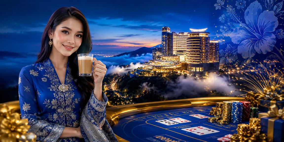 Peserta lucky draw di Kota Bharu berpakaian kebaya menikmati permainan bertuah