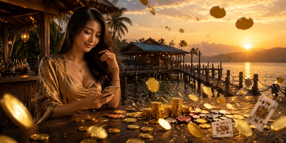 Pemain poker Malaysia bermain permainan kad dengan gaya tempatan yang santai